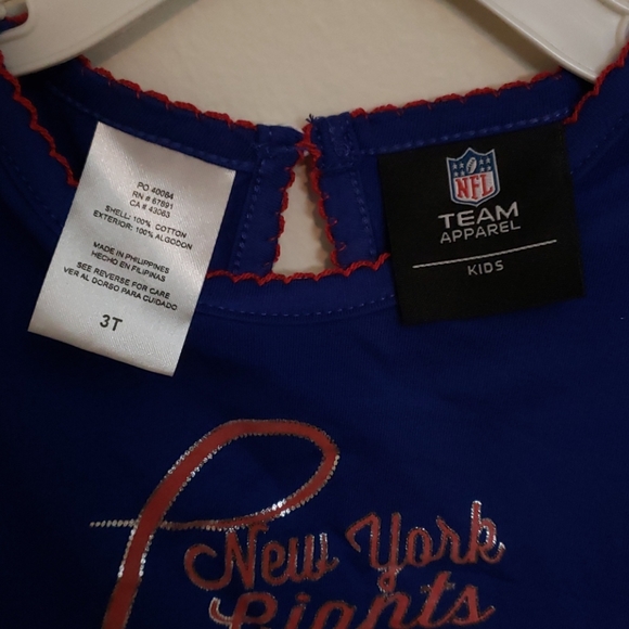 NY Giants NFL Girls 3T Dress - Picture 3 of 4